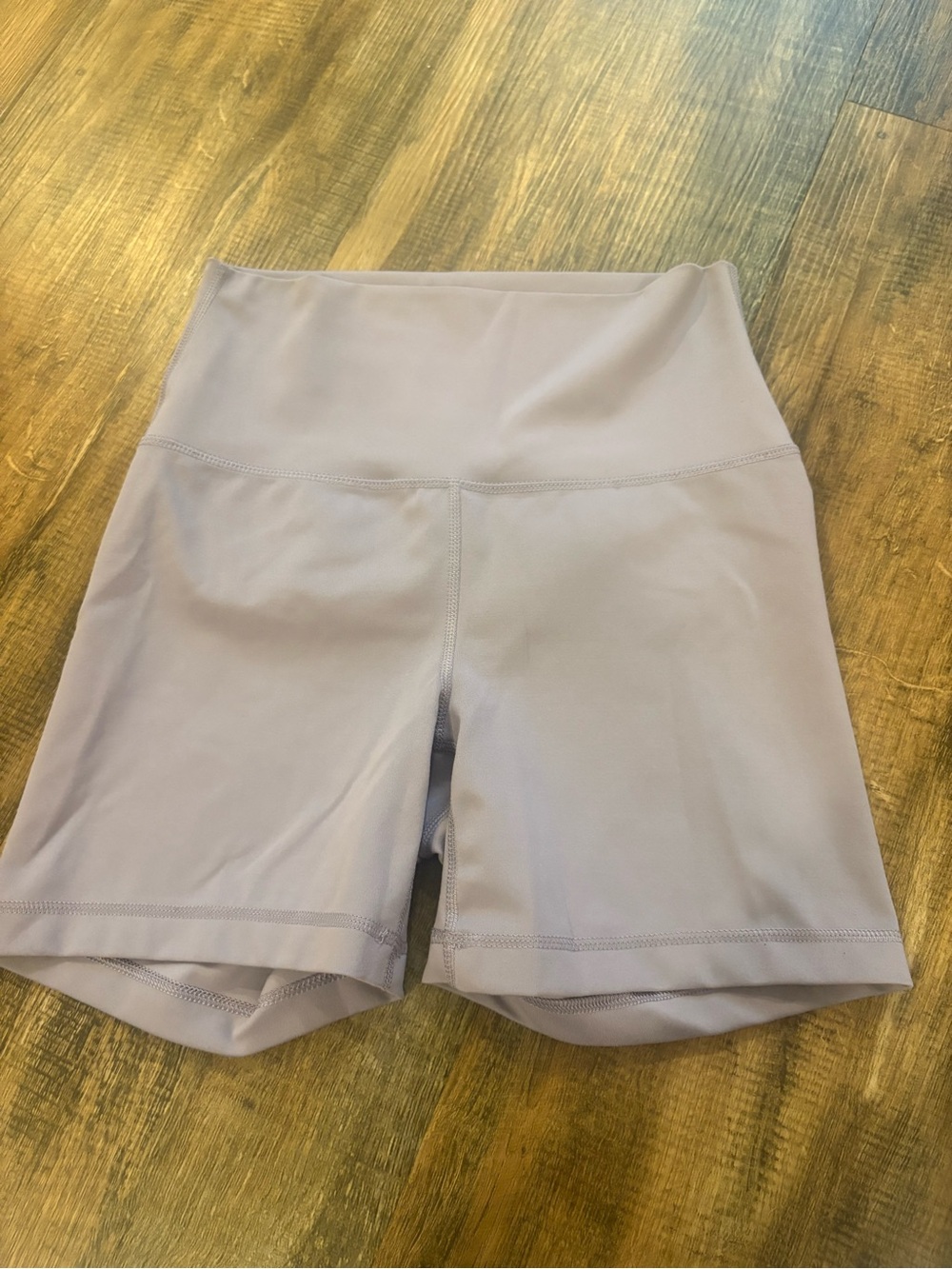 Reflex High-Waist Lavender Bike Shorts